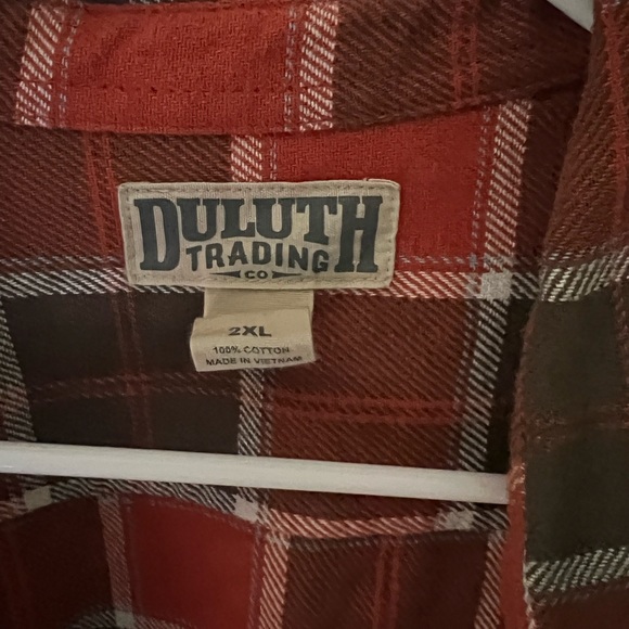 Size 2XL Duluth flannel - Picture 2 of 2